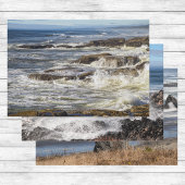 Oregon Beach Medley - Seastacks Waves & Salt Spray Geschenkpapier Set