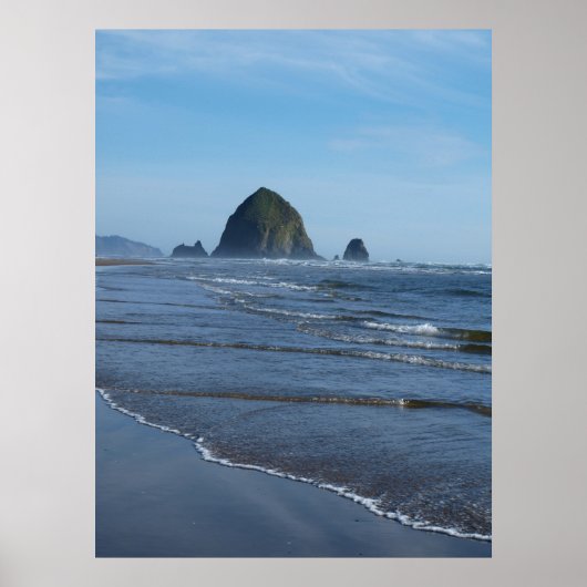Oregon Beach Print Poster (Vorne)