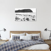 Oregon Beach und Tillamook Head Leinwanddruck (Insitu (Schlafzimmer))