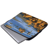 Oregon Beach View in Bandon Laptopschutzhülle (Vorne Knopf)