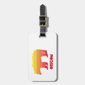 Oregon Bear Gepäckanhänger (Vorderseite vertikal)