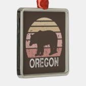 Oregon Bear Ornament Aus Metall (Rechts)
