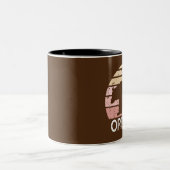 Oregon Bear Zweifarbige Tasse (Mittel)