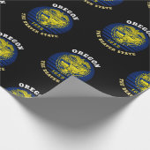 OREGON BEAVER STAAT FLAG GESCHENKPAPIER (Ecke)