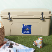 Oregon Beaver Trooper Verwenden Sie während des Au Aufkleber (Kühler)