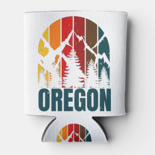 Oregon Berge Retro Vintage Dosenkühler