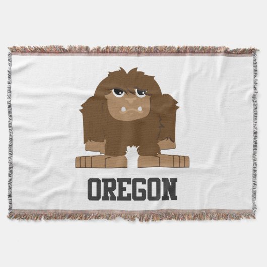 Oregon Bigfoot Decke (Vorderseite)