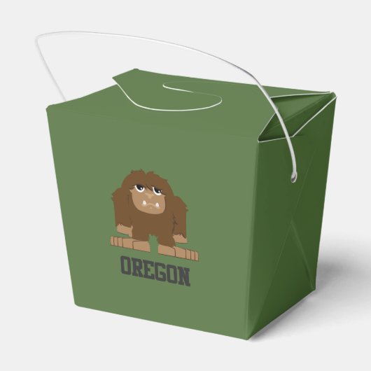 Oregon Bigfoot Geschenkschachtel (Rückseite)
