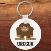 Oregon Bigfoot Schlüsselanhänger (Vorderseite)
