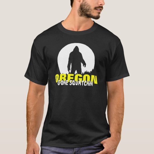 Oregon Bigfoot T Shirt (Vorderseite)