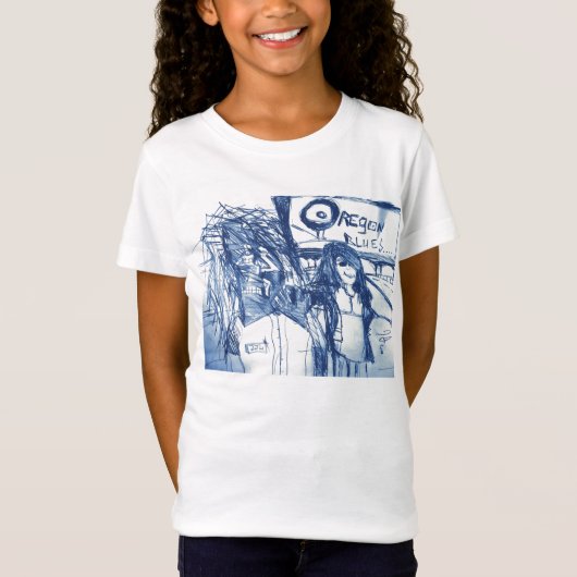 OREGON BLUES MIT DREAD T-Shirt (Vorderseite)