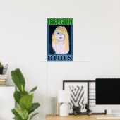 OREGON-BLUES POSTER (Heimbüro)