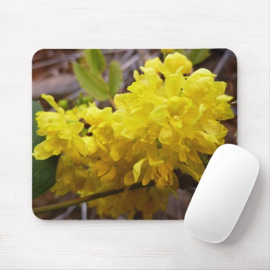 Oregon Blume Gelbe Wildblumen Mousepad (Mit Mouse)