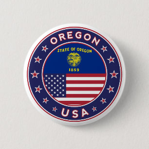 Oregon Button