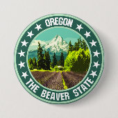 Oregon Button (Vorderseite)