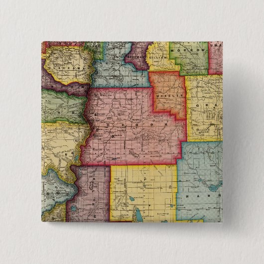 Oregon Button (Vorderseite)