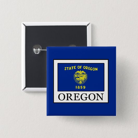 Oregon Button (Vorne & Hinten)