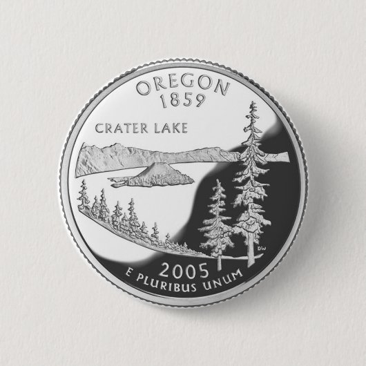 Oregon Button (Vorderseite)