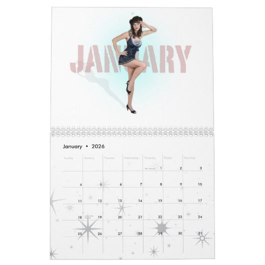Oregon-Button Ups Kalender (Jan 2026)