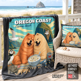 OREGON • Cannon Beach Chow Fleecedecke