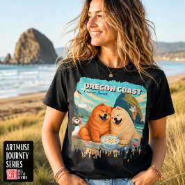 OREGON • Cannon Beach Chow T-Shirt