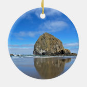 Oregon Cannon Beach Keramik Ornament (Hinten)