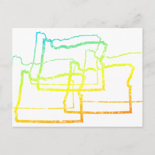 Oregon Chillout Postkarte