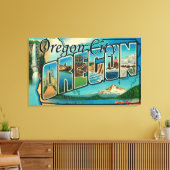 Oregon City, OregonLarge Letter ScenesCity, OR Leinwanddruck (Insitu (Wohnzimmer))