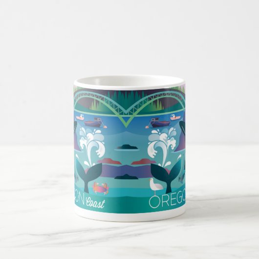 Oregon Coast 11oz oder 15oz Tasse (Mittel)