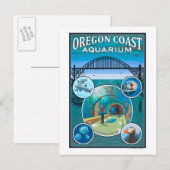 Oregon Coast Aquarium Postkarte (Vorne/Hinten)