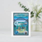 Oregon Coast Aquarium Postkarte (Stehend Vorderseite)