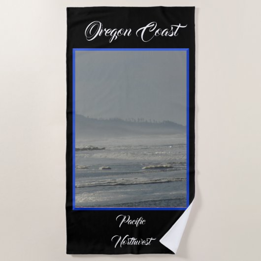 Oregon Coast Beach Handtuch (Vorderseite)