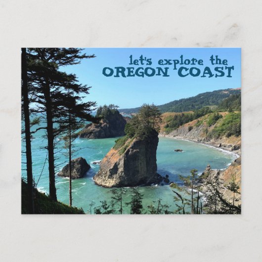 Oregon Coast Boardman Landschaftliche Aussicht Postkarte (Vorderseite)