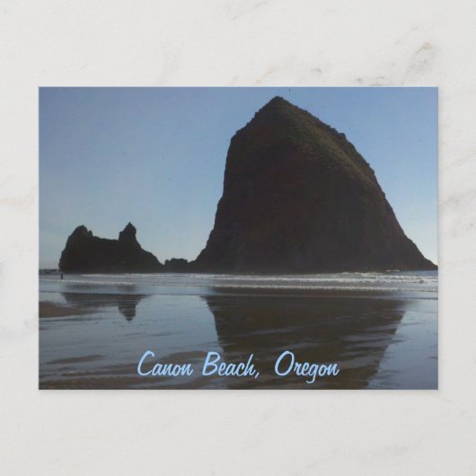 Oregon Coast Canon Beach Postkarte (Vorderseite)