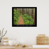 Oregon Coast - Cape Lookout Poster (Küche)