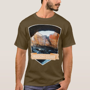 Oregon Coast CaveTravel Fotografie im PNW T-Shirt