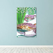 Oregon Coast Crab Leinwanddruck (Insitu (Holzboden))