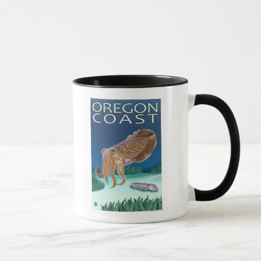 Oregon Coast Cuttlefish Tasse (Rechts)