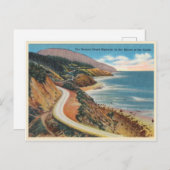 Oregon Coast Highway Vintag Postkarte (Vorne/Hinten)