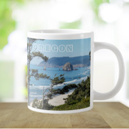 Oregon Coast Landschaftlich Seascape Jumbo-Tasse