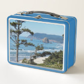 Oregon Coast Landschaftlich Seascape Metall Brotdose (Vorderseite)