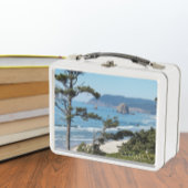 Oregon Coast Landschaftlich Seascape Metall Brotdose