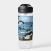 Oregon Coast Landschaftlich Seascape Trinkflasche (Vorderseite)