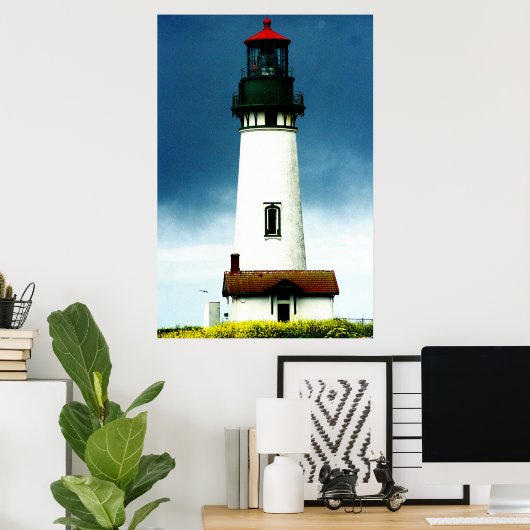 Oregon Coast Lighthouse Poster (Heimbüro)