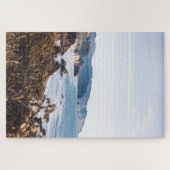 Oregon Coast Ocean and Mountains Fotografie Poste Puzzle (Horizontal)