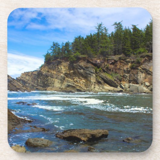 Oregon Coast Ocean Untersetzer Set (Vorderseite)
