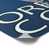 Oregon Coast Octopus Poster (Ecke)