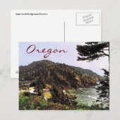 Oregon Coast Postcard Postkarte (Vorne/Hinten)