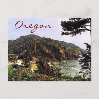 Oregon Coast Postcard Postkarte