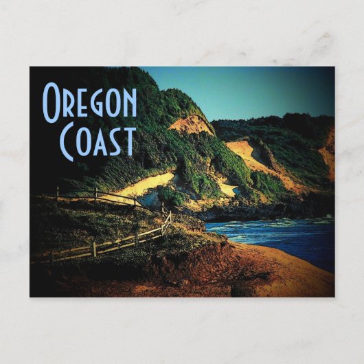 Oregon Coast Postcard Postkarte (Vorderseite)